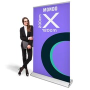 Rollup Mondo 120 x 200 cm stojak reklamowy rozwijany z opcją wydruku
