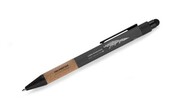 Długopis z touch pen BOSAY czarny z logo