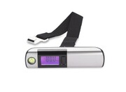 Waga do bagażu TRAVELI srebrny z logo