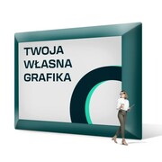 Ścianka Reklamowa Airwall Nadmuchiwana Zewnętrzna 730 x 530cm - Ekran pneumatyczny z nadrukiem indywidualnym