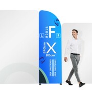 Moduł F Stoiska Magneto 80 x 240 cm z wydrukiem dwustronnym
