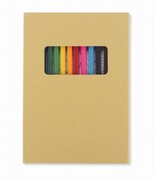 Kolorowanka z kredkami BETSO beżowy (naturalny) z logo