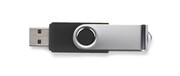 Pamięć USB TWISTER 8 GB czarny z logo