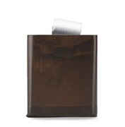 Przybornik na biurko NUTTO - II gatunek brązowy z logo