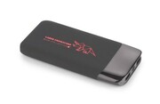 Power bank MING 8000 mAh USB-C czerwony z logo