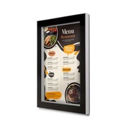 Zewnętrzna gablota na plakat A2 (42x59,4 cm) zamykana na kluczyk do użytku zewnętrznego i wewnętrznego gablota zewnętrzna wewnętrzna gablota ogłoszeniowa gablota informacyjna tablica ogłoszeń tablica informacyjna