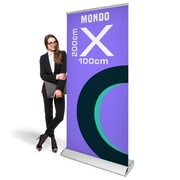 Rollup Mondo 100 x 200 cm stojak reklamowy rozwijany z opcją wydruku
