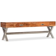 vidaXL Szafka pod TV, drewno akacjowe stylizowane na sheesham, 140 cm vidaXL 245373