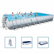 Basen ogrodowy prostokątny Power Steel Bestway 56479