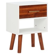 vidaXL Szafka nocna z drewna akacjowego 40x30x45 cm vidaXL 245739