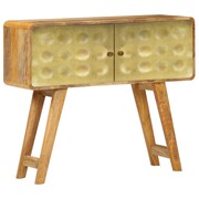 vidaXL Szafka z litego drewna mango, 90 x 30 x 77 cm vidaXL 246341