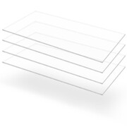 vidaXL Przezroczyste płyty akrylowe, 4 szt., 60 x 120 cm, 4 mm vidaXL 143523