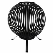Esschert Design Palenisko w formie kuli, stal węglowa, czarne, FF400 Esschert Design FF400