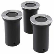 vidaXL Lampy najazdowe okrągłe (3 sztuki) vidaXL 40393