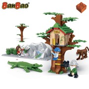 BanBao Animal Ground domek na drzewie, zestaw klocków, 6656 BanBao 6656