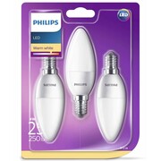 Philips LED Żarówki świeczki, 3 szt., 4 W, 250 lumenów Philips 929001157470