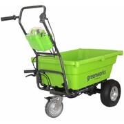 Greenworks Taczka z napędem G40GC, wózek bez akumulatora 40 V, 7400007 Greenworks 7400007