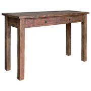 vidaXL Stolik konsola, lite drewno z odzysku, 123 x 42 x 75 cm vidaXL 244494
