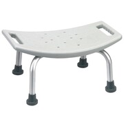 Parcura Stołek prysznicowy, biały, 120 kg, 23 cm, 84809 Parcura 84809