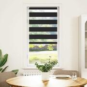 vidaXL Roleta Zebra (60 x 120 cm) Czarna vidaXL 240192