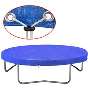 vidaXL Plandeka na trampolinę, PE, 450-457 cm, 90 g/m² vidaXL 275066