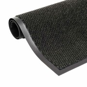 vidaXL Prostokątna wycieraczka przed drzwi 90 x 150 cm, czarna vidaXL 132715