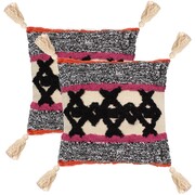 vidaXL 2 poduszki, 60x60 cm, styl boho, wielokolorowe vidaXL 245025