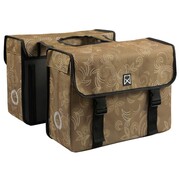 Willex Sakwy rowerowe, 36 L, Paisley, brązowe, 13925 Willex 13925