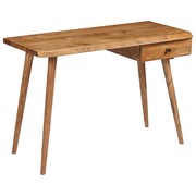 vidaXL Biurko z litego drewna akacjowego, 110 x 50 x 76 cm vidaXL 245666
