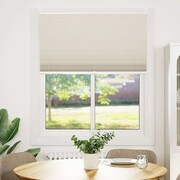 vidaXL Roleta plisowana, kremowa (110x150cm) vidaXL 240647