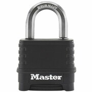 Master Lock Kłódka Excell, cynkowa, czarna, 57 mm, M178EURD Master Lock M178EURD