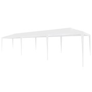 vidaXL Namiot imprezowy, 3 x 9 m, PE, biały vidaXL 45080