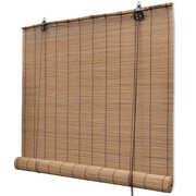 vidaXL Brązowa bambusowa roleta 140 x 160 cm vidaXL 241330