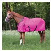 EQUITHÈME Derka siatkowa przeciw owadom Eclat, 198 cm, neonowy różowy EQUITHÈME 400073066