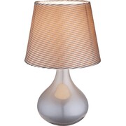 GLOBO Lampa stołowa FREEDOM, ceramiczna, szara, 21651 GLOBO 21651