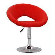 vidaXL Stołek barowy czerwony, 48 x 60 x 70-86 cm vidaXL 60501