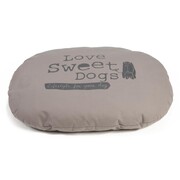 Beeztees Poduszka dla psa Sweet Dogs, beż, 95x75 cm, owal, 706598 Beeztees 706598