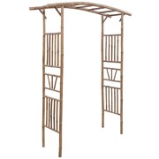vidaXL Arkada różana, bambusowa, 145x40x187 cm vidaXL 42838