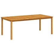 vidaXL Ogrodowy stół jadalniany, lite drewno akacjowe, 200x90x74 cm vidaXL 44106