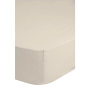 Descanso Prześcieradło z gumką, podwójny jersey, 200x220 cm, ecru Descanso 0215.01.48