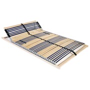 vidaXL Stelaż do łóżka z 42 listwami, drewno FSC, 7 stref, 140x200 cm vidaXL 246472