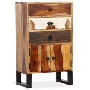 vidaXL Szafka z litego drewna sheesham, 50 x 30 x 86 cm vidaXL 244934