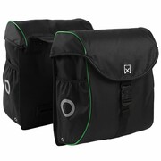 Willex Sakwy rowerowe, 38 l, czarno-zielone, 16104 Willex 16104