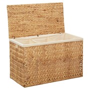 vidaXL Kosz na pranie, 82 x 42,5 x 52,5 cm, hiacynt wodny vidaXL 245489