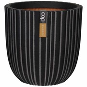 Capi Owalna donica Urban Tube, 35 x 34 cm, antracytowa, PKANT932 Capi PKANT932