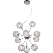 GLOBO Lampa wisząca ENIGMA, chromowana, 56620-10H GLOBO 56620-10H