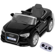 vidaXL Elektryczny samochód dla dzieci z pilotem Audi A3 czarne vidaXL 80150