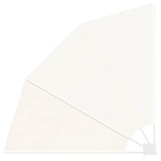 vidaXL Markiza na taras lub patio 140 x 140 cm kremowy vidaXL 41578