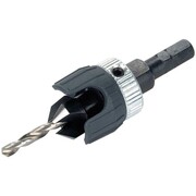 wolfcraft Wiertło pilotujące/pogłębiające, metal, 2544000 wolfcraft 2544000