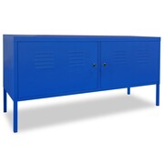 vidaXL Szafka pod telewizor, 118 x 40 x 60 cm, niebieska vidaXL 244478